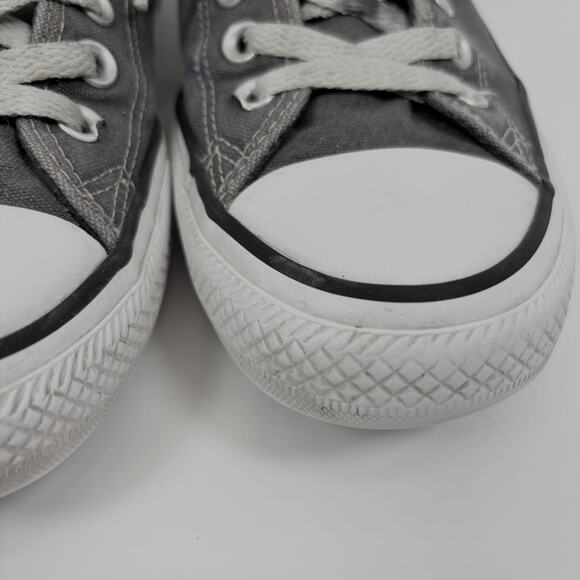 Converse All Star Chuck Taylor High Top Sneakers Shoes Mens 9 Gray Street - Picture 4 of 13